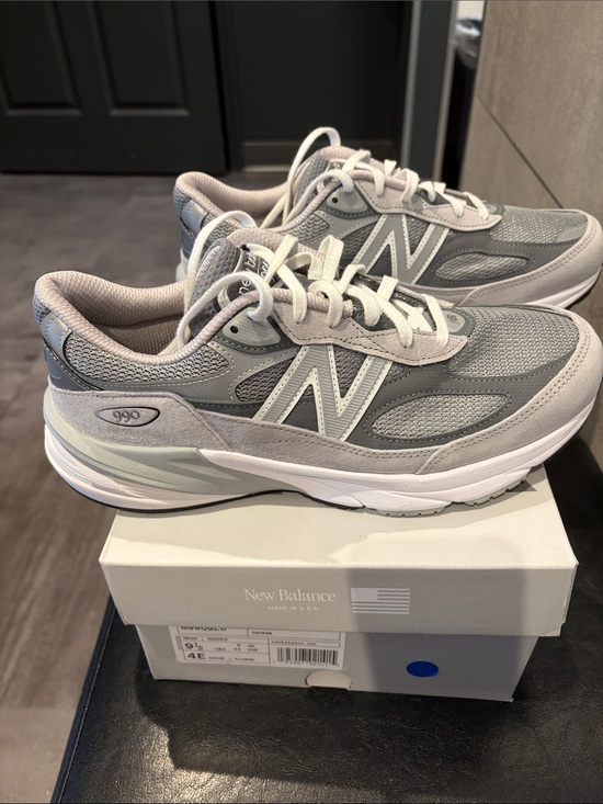 New Balance Other - New Balance Gray 990v6 Men’s Running Sneakers size 9 1/2 4E